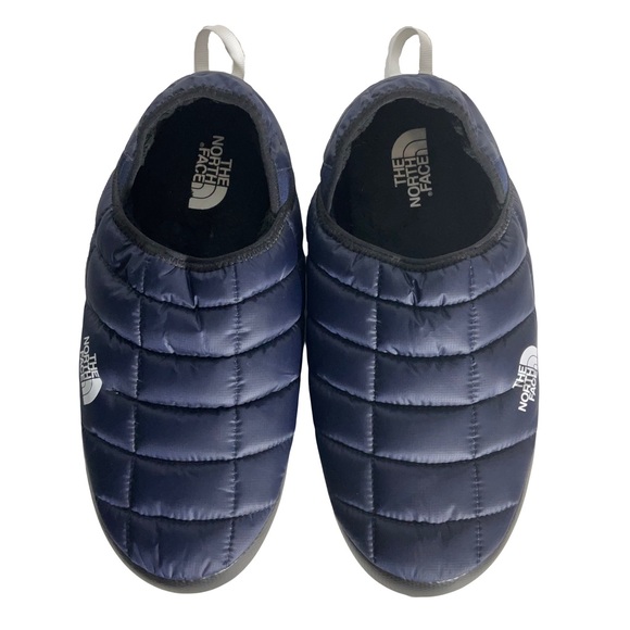 The North Face Other - The North Face Men’s ThermoBall Traction V Mule Shady Blue w/Black Soles Sz 11.